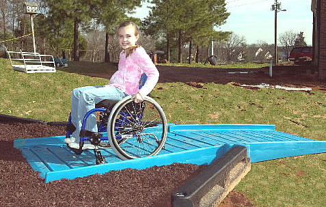 ADA Playground Ramps for Playgrounds